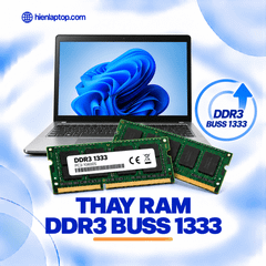  Thay Ram 8gb ddr3 Bus 1333 