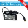 Thay Sạc Laptop Lenovo 36W 12V – 3A Đầu Vuông (ZIN)