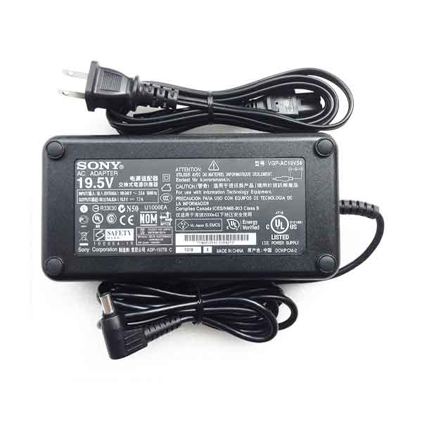 Thay Sạc Laptop Sony 150W 19.5V 7.7A đầu tròn kim