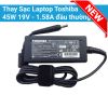 Thay Sạc Laptop Toshiba 45W 19V – 1.58A đầu thường