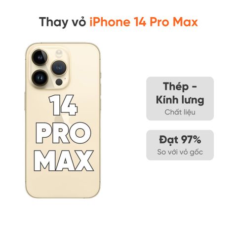 Thay vỏ iPhone 14 Pro Max 5G loại UTECK
