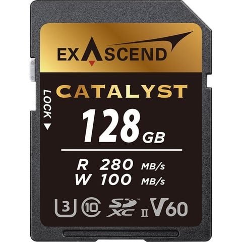 Thẻ nhớ Exascend SDXC UHS II 128GB 280MB/100MB/s