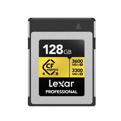  Thẻ nhớ Lexar 128GB Professional Gold CFexpress 4.0 Type B 