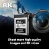Thẻ nhớ Lexar 256GB Professional Silver CFexpress Type B