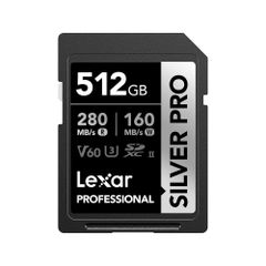  Thẻ nhớ Lexar 512GB Professional Silver Pro SDXC UHS-II 