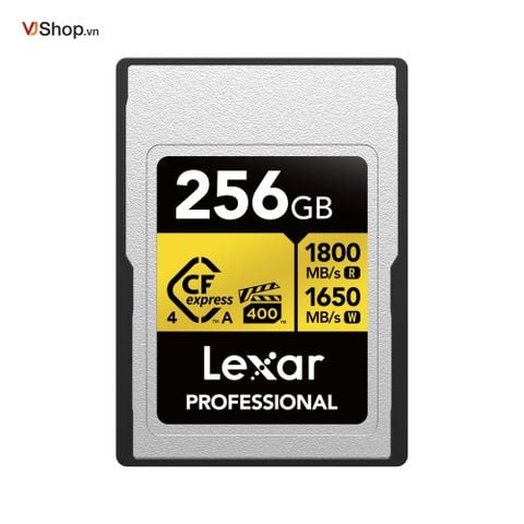 Thẻ nhớ Lexar Professional Gold CFexpress 4.0 Type A 256GB