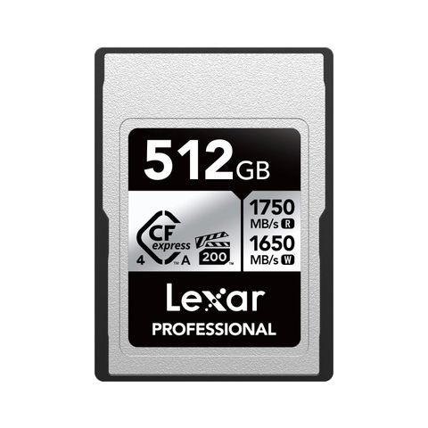 Thẻ nhớ Lexar Professional Silver CFexpress 4.0 Type A 512GB