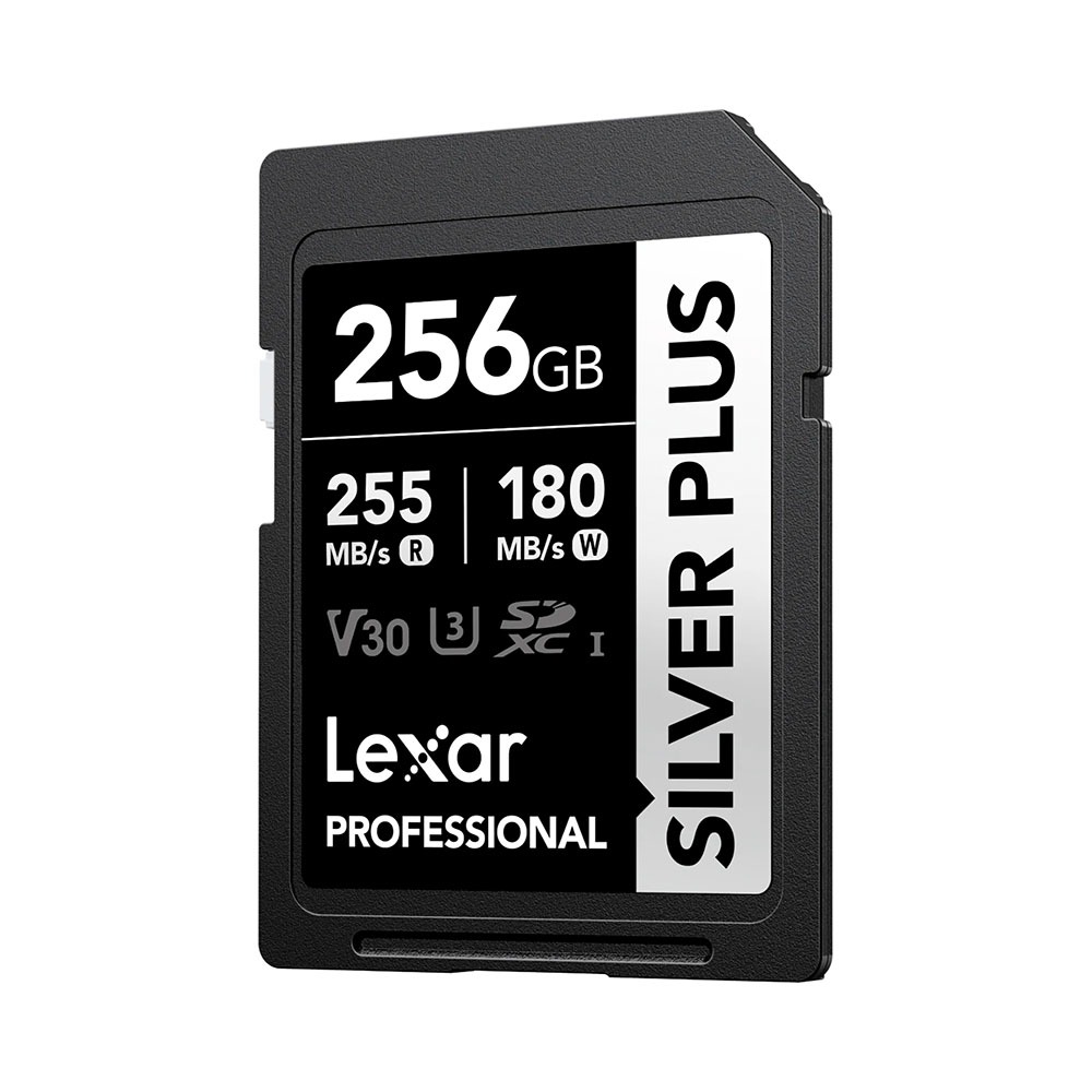 Ảnh minh họa Thẻ Nhớ Lexar SDXC 256GB Silver Plus 255MB/s 180MB/s | Chính hãng 1
