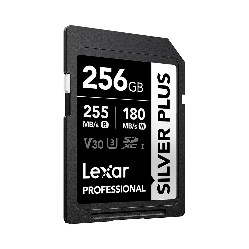 Ảnh minh họa Thẻ Nhớ Lexar SDXC 256GB Silver Plus 255MB/s 180MB/s | Chính hãng 2