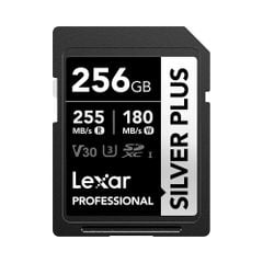  Thẻ Nhớ Lexar SDXC 256GB Silver Plus 255MB/s 180MB/s | Chính hãng 