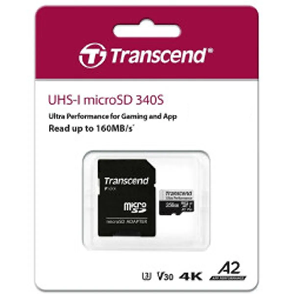 Ảnh minh họa Thẻ nhớ Micro SDXC Transcend UHS-I U3M (Adapter) 512GB 3