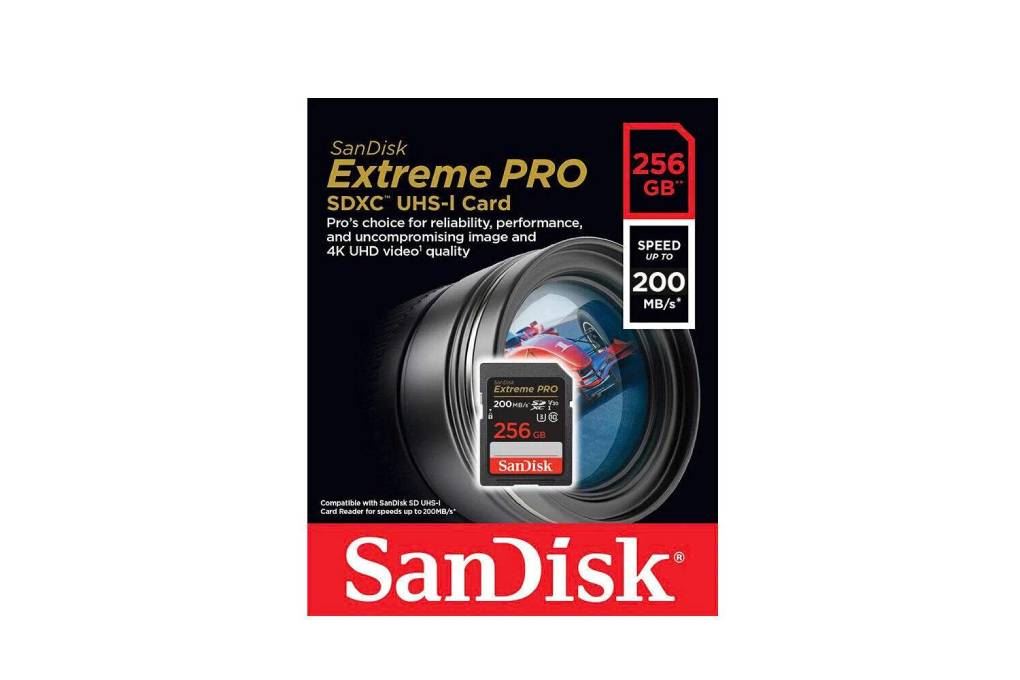 Ảnh minh họa Thẻ nhớ Sandisk SDHC 256GB Extreme Pro class 10_U3 2