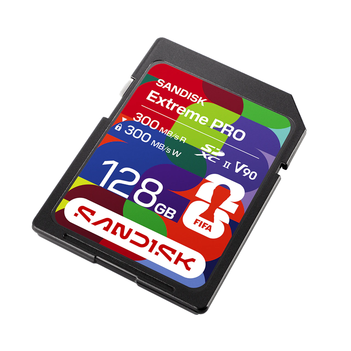 Ảnh minh họa Thẻ nhớ SDXC Sandisk Extreme Pro UHS-II V90 128GB (Fifa Edition) 2