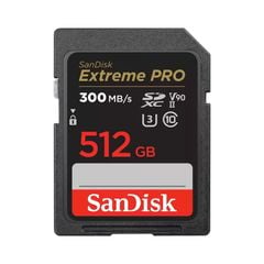  Thẻ nhớ SDXC SanDisk Extreme PRO UHS-II ( V90 ) 512GB 300MB/260MB/s 