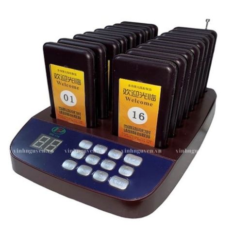 Thiết bị báo rung TP–S116 gọi phục vụ Quán Cafe, Nhà Hàng