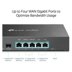  Thiết bị cân bằng tải TP-Link TL-ER7206 (4 cổng WAN/ Dưới 200 User) 
