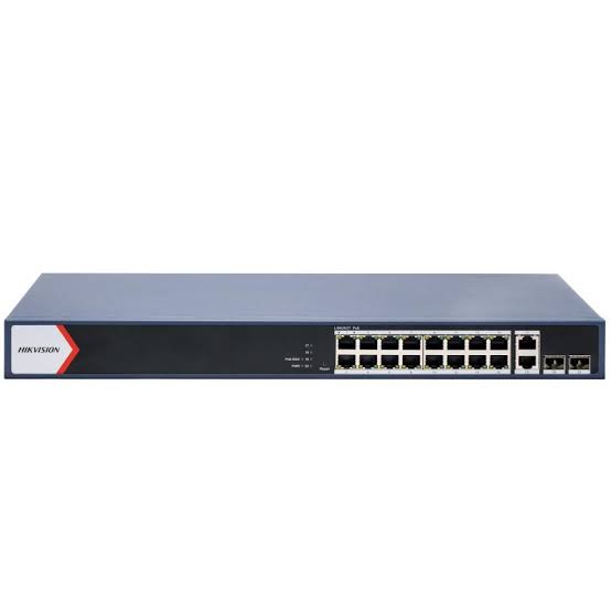 Thiết bị chuyển mạch Switch 16 POE Hikvision DS-3E1520P-EI/M