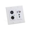 Thiết bị ControlSpace WP22BU-D 2x2 Wall Plate