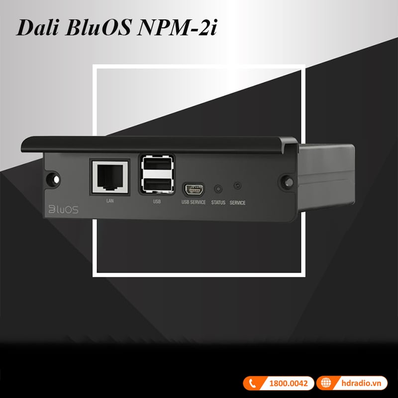 Ảnh minh họa Thiết bị Dali BluOS NPM-2i 3