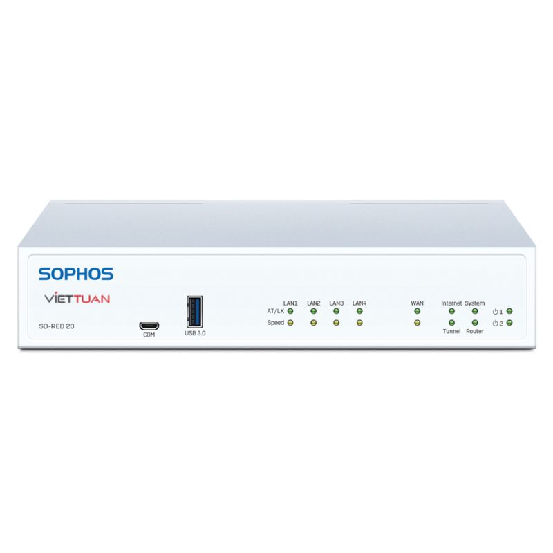 Thiết bị kết nối chi nhánh từ xa Sophos SD-RED 20