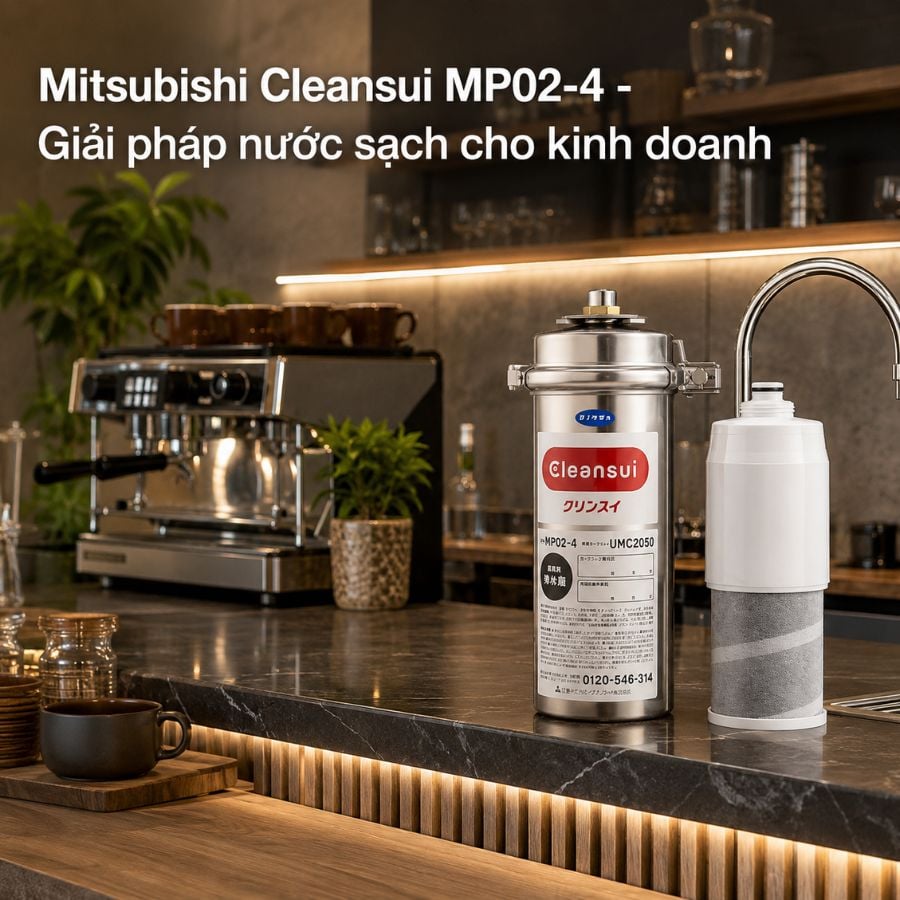 Ảnh minh họa Thiết Bị Lọc Nước Thương Mại Misubishi MP02-4 2