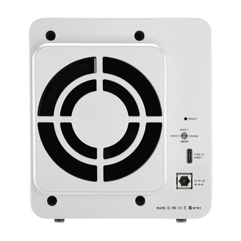 Ảnh minh họa Thiết bị lưu trữ DAS TerraMaster D2-310 1