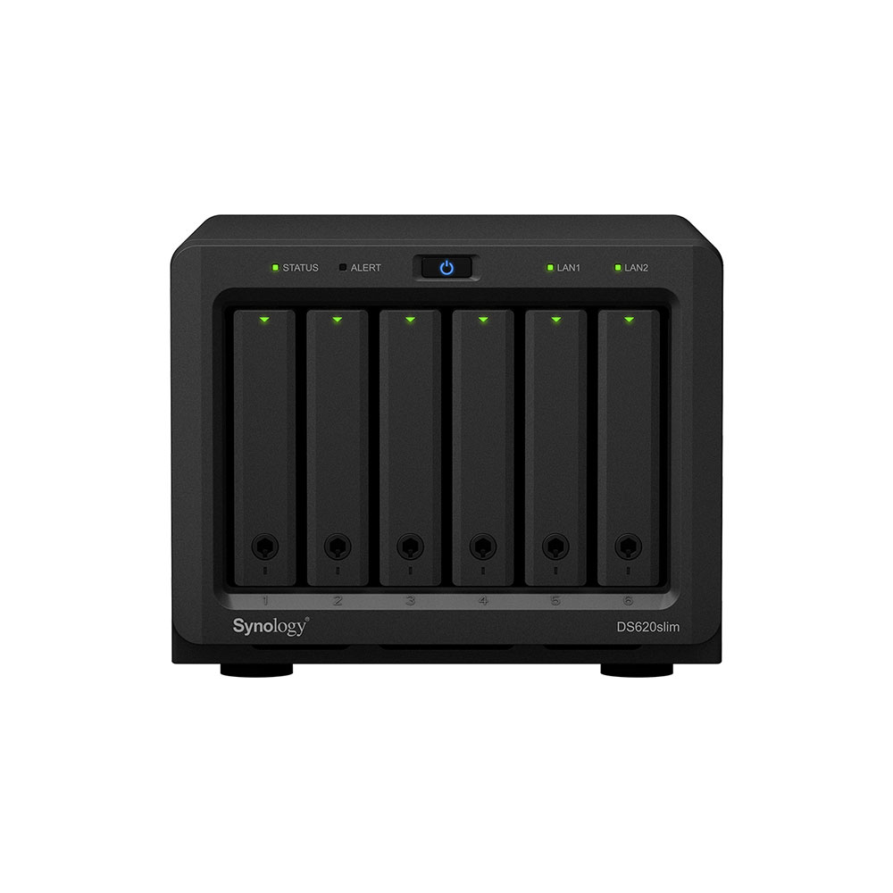 Thiết bị lưu trữ mạng NAS Synology DiskStation DS620slim 6-bay mini