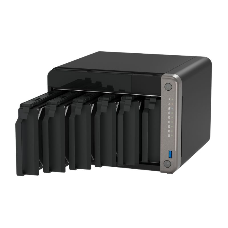 Ảnh minh họa Thiết bị lưu trữ NAS QNAP TS-AI642-8G 2
