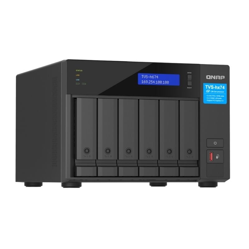 Ảnh minh họa Thiết bị lưu trữ NAS QNAP TVS-h674-i5-32G 3