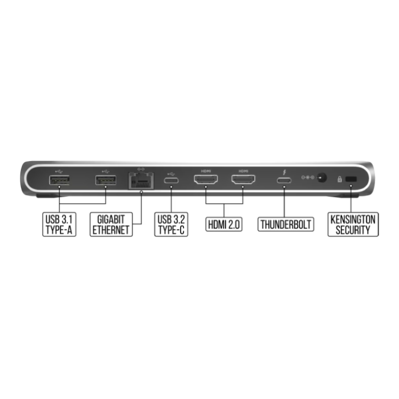 Ảnh minh họa Thiết bị mở rộng cổng kết nối Corsair TBT100 Thunderbolt 3 Dock 2