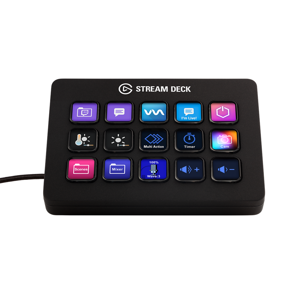 Ảnh minh họa Thiết bị Stream Elgato StreamDeck MK.2 - Black 3