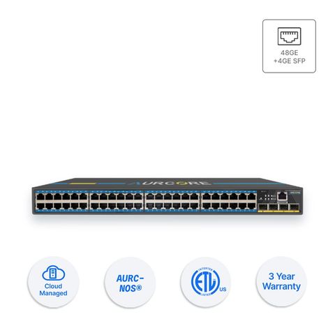 Thiết bị Switch doanh nghiệp Aurcore AES2003 48 x GE | 4 x GE SFP