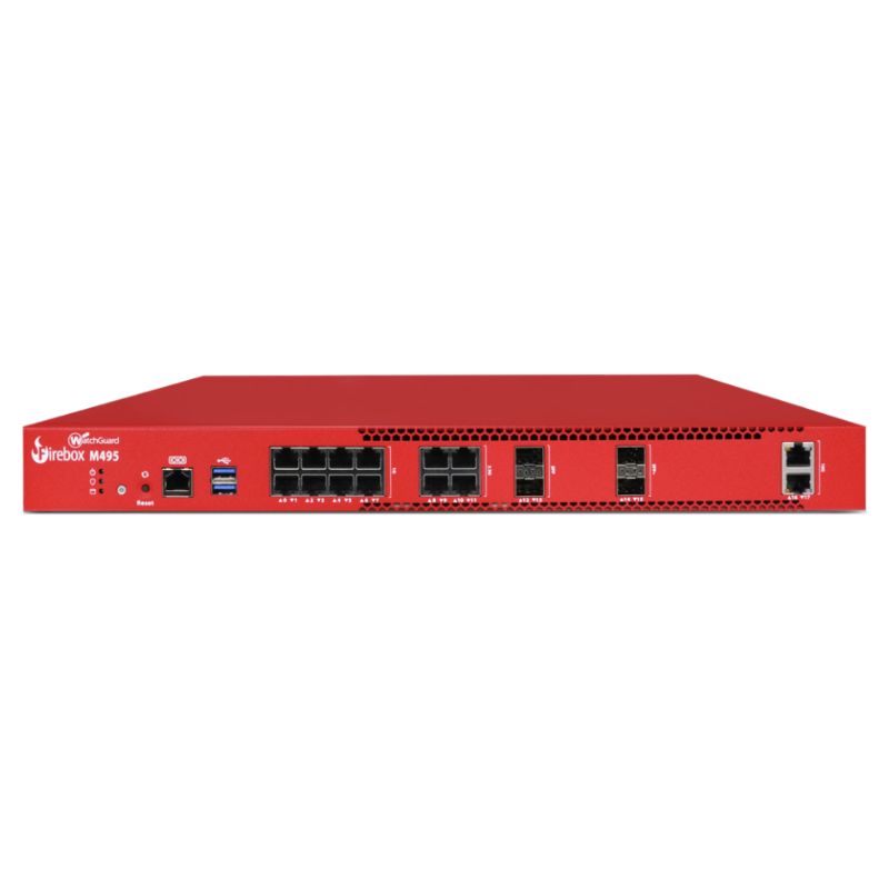 Thiết bị tường lửa WatchGuard Firebox M495 with 1yr