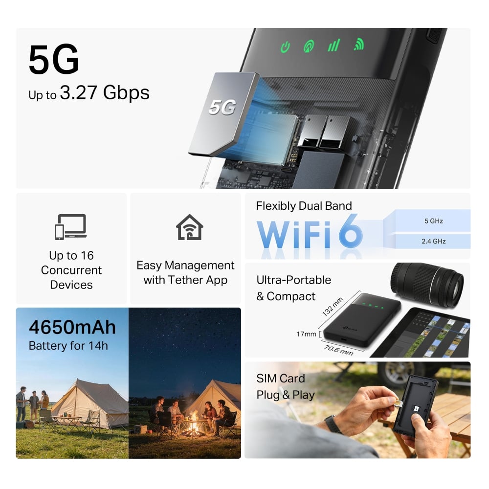 Ảnh minh họa Thiết Bị Wi-Fi Di Động 5G M8200 3