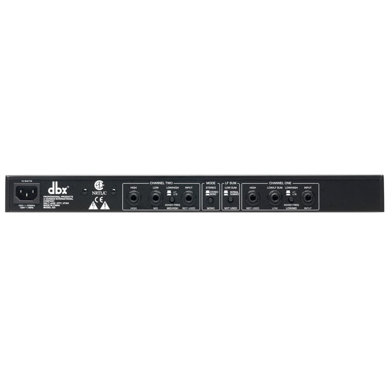 Ảnh minh họa Thiết bị xử lý Crossover DBX 223S 2