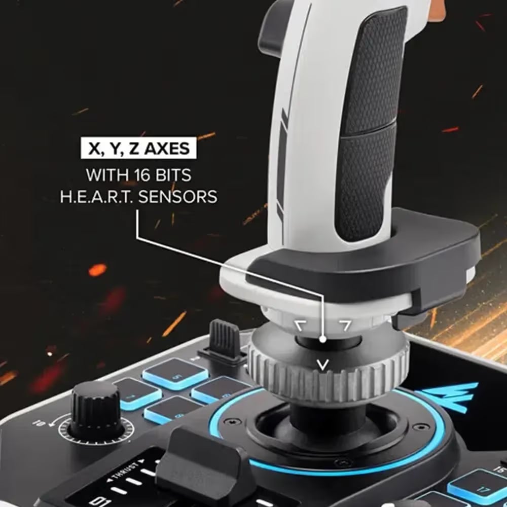 Ảnh minh họa Thrustmaster Sol-R 1 cần điều khiển bay 2
