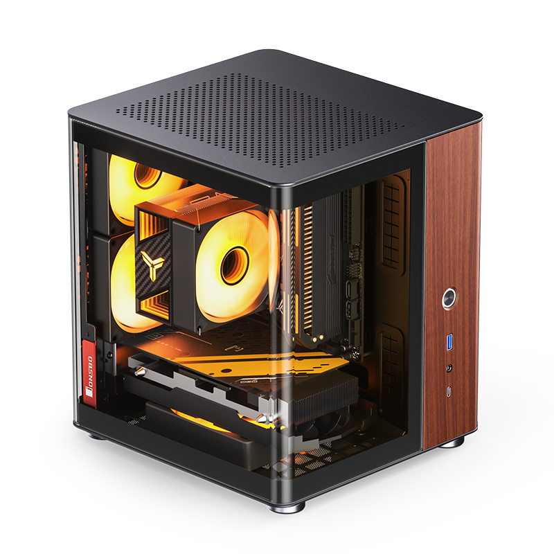 Ảnh minh họa Thùng máy Jonsbo TK-0 Mini-ITX - Black 1