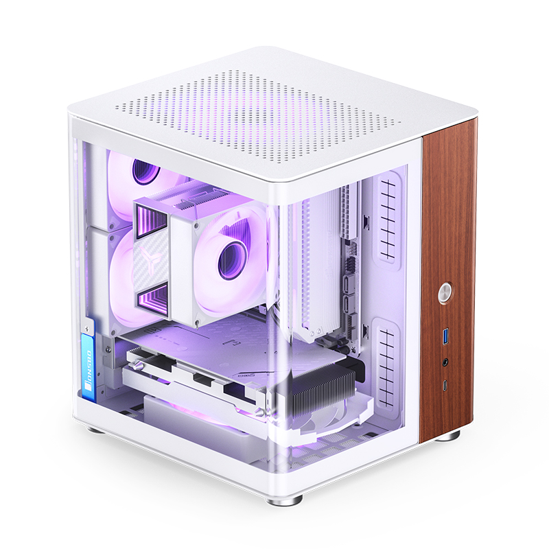 Ảnh minh họa Thùng máy Jonsbo TK-0 Mini-ITX - White 1