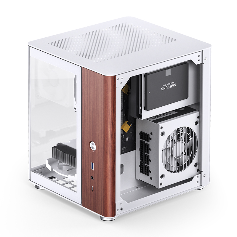 Ảnh minh họa Thùng máy Jonsbo TK-0 Mini-ITX - White 3