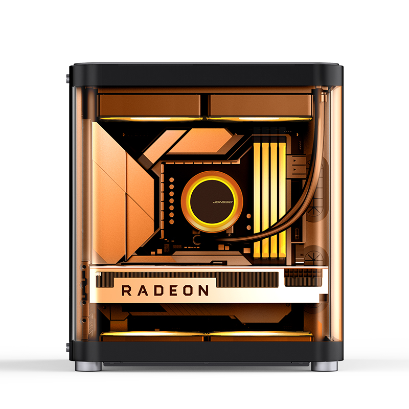 Ảnh minh họa Thùng máy Jonsbo TK-1 2.0 - Đen | Micro ATX 2