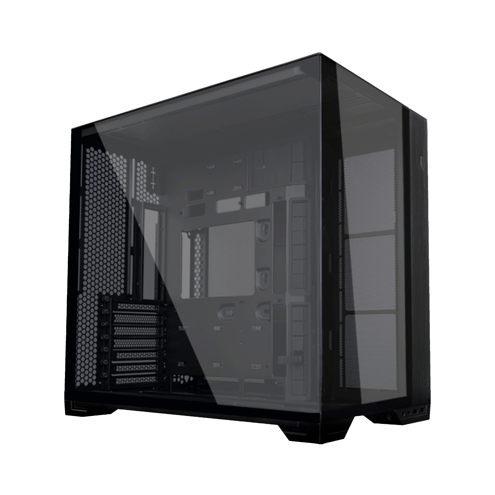 Ảnh minh họa Thùng máy Lian Li 011 Vision Compact ATX | Đen, không kèm fan (011VPX) 1