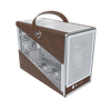 Thùng máy Montech Heritage Pro (Mini PC) | Trắng, kèm sẵn 4 fan