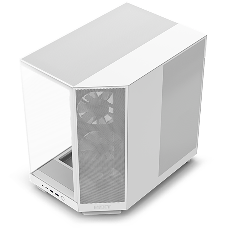 Ảnh minh họa Thùng máy NZXT H6 Flow RGB - Trắng 2