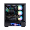 Thùng máy Zalman P40 DS (Kèm sẵn 4 Fan) | ATX, Đen
