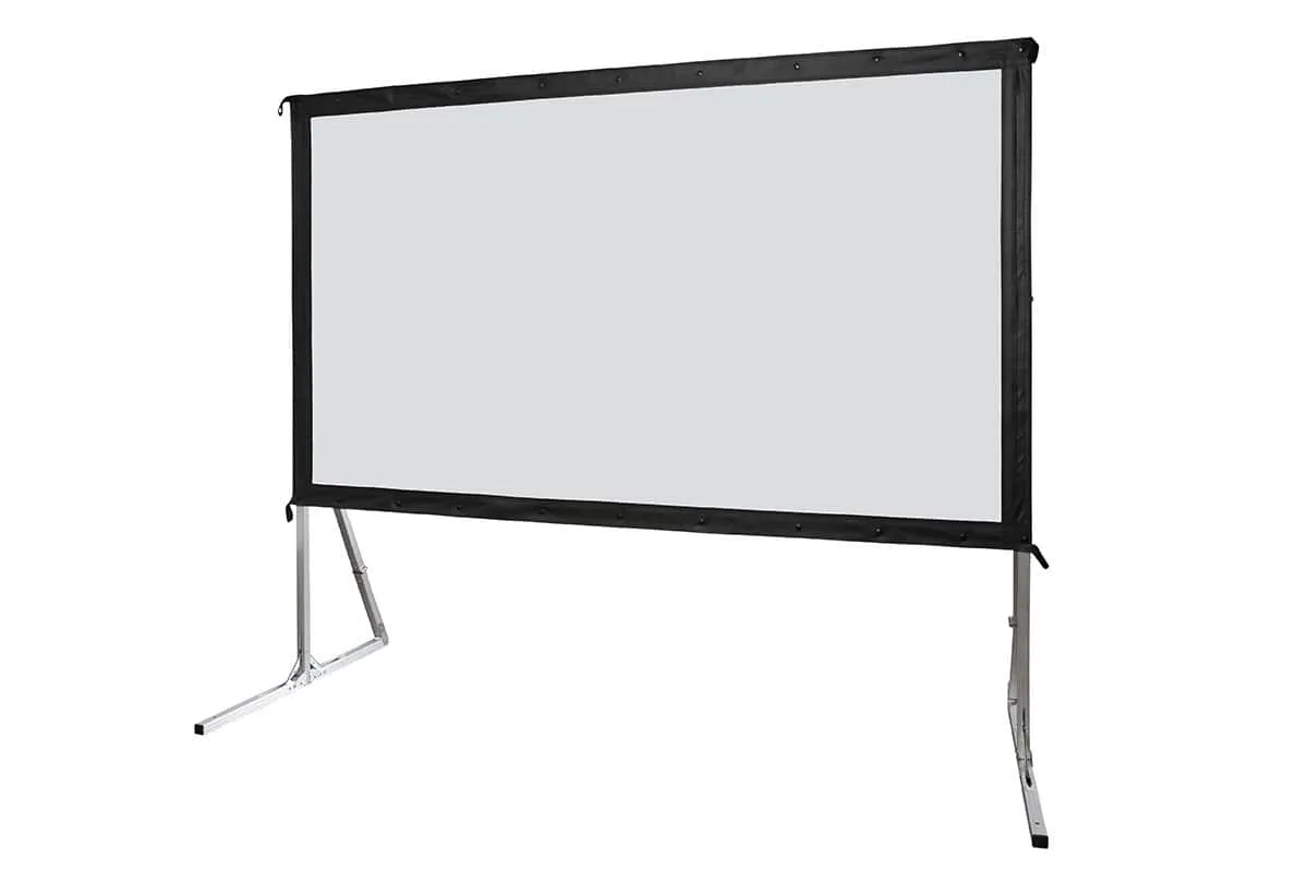 Ảnh minh họa Màn chiếu Elite Screens Yard Master 2 WraithVeil Dual 150 inch OMS150H2-DUAL – Màn khung di động chiếu trước/sau 2