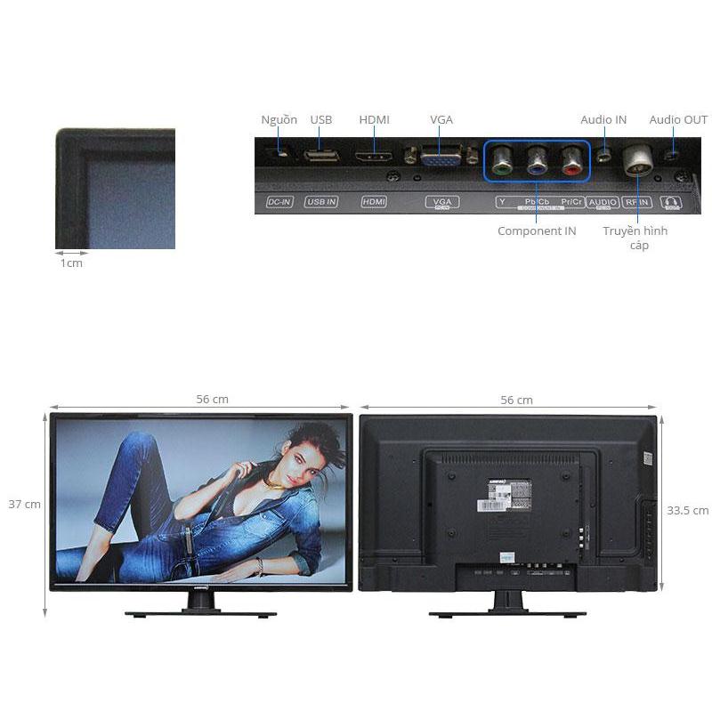 Ảnh minh họa TIVI ASANZO 25 INCH 2