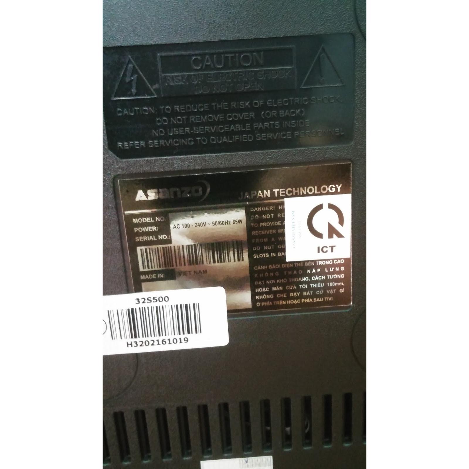 Ảnh minh họa TIVI ASANZO 32S550T2 2