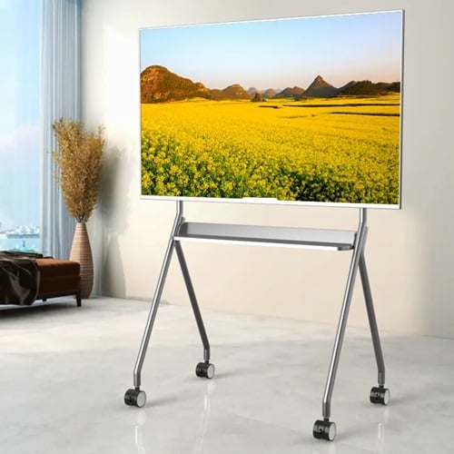 Ảnh minh họa Giá Treo Tivi Di Động KM-TR43 (55"- 120") Hàng Nhập Khẩu Chuyên Màn Hình Hạng Nặng 1