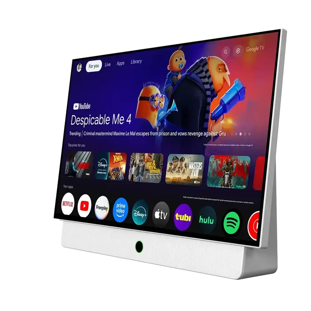 Ảnh minh họa Tivi thông minh di động FHD 27 inch Powerology tích hợp pin - Trắng 2