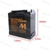 Ắc quy xe moto phân khối lớn MOTOBATT MBTX20UHD 12V